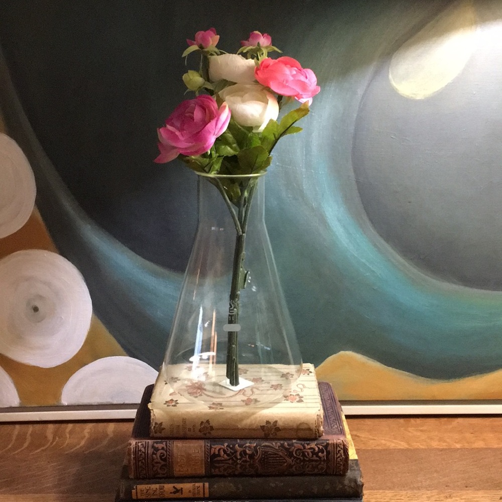 1970’s Glass Beaker / Vase